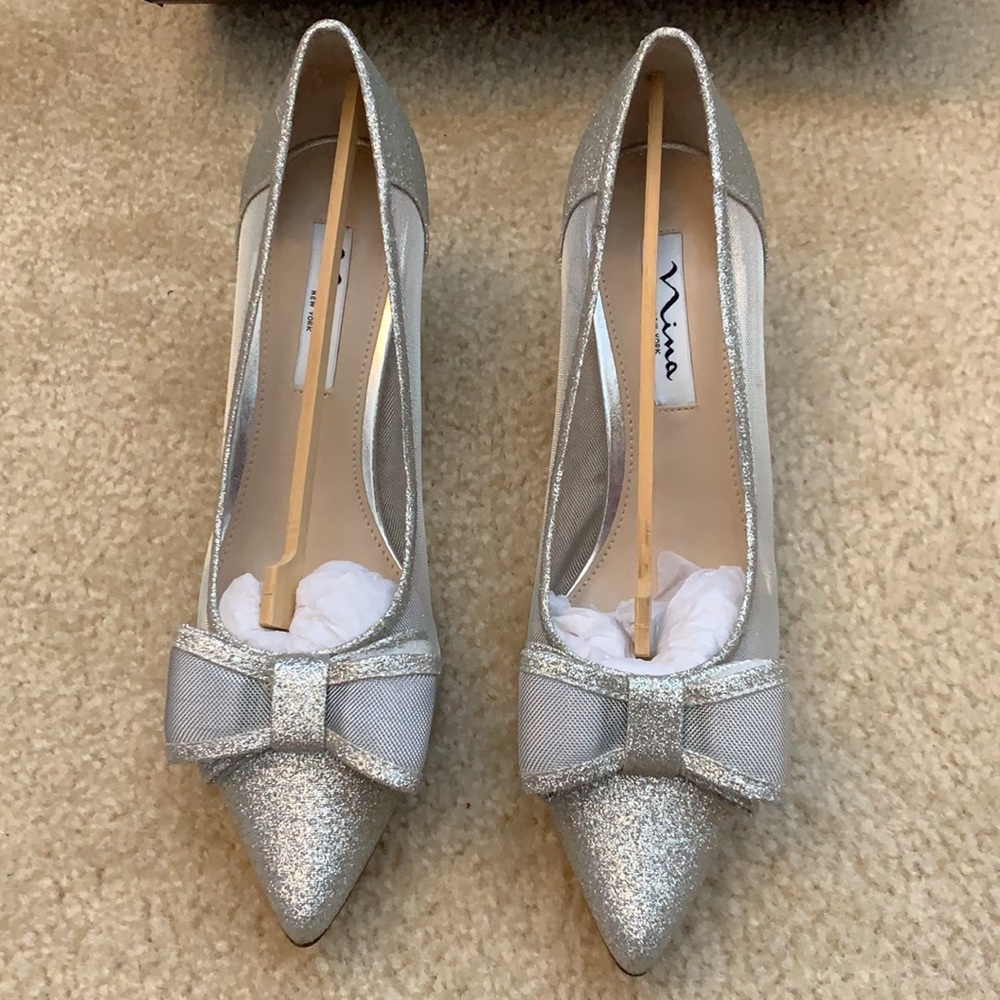 Evening Nina Kitten Heels! Perfect for an evening out on the town.